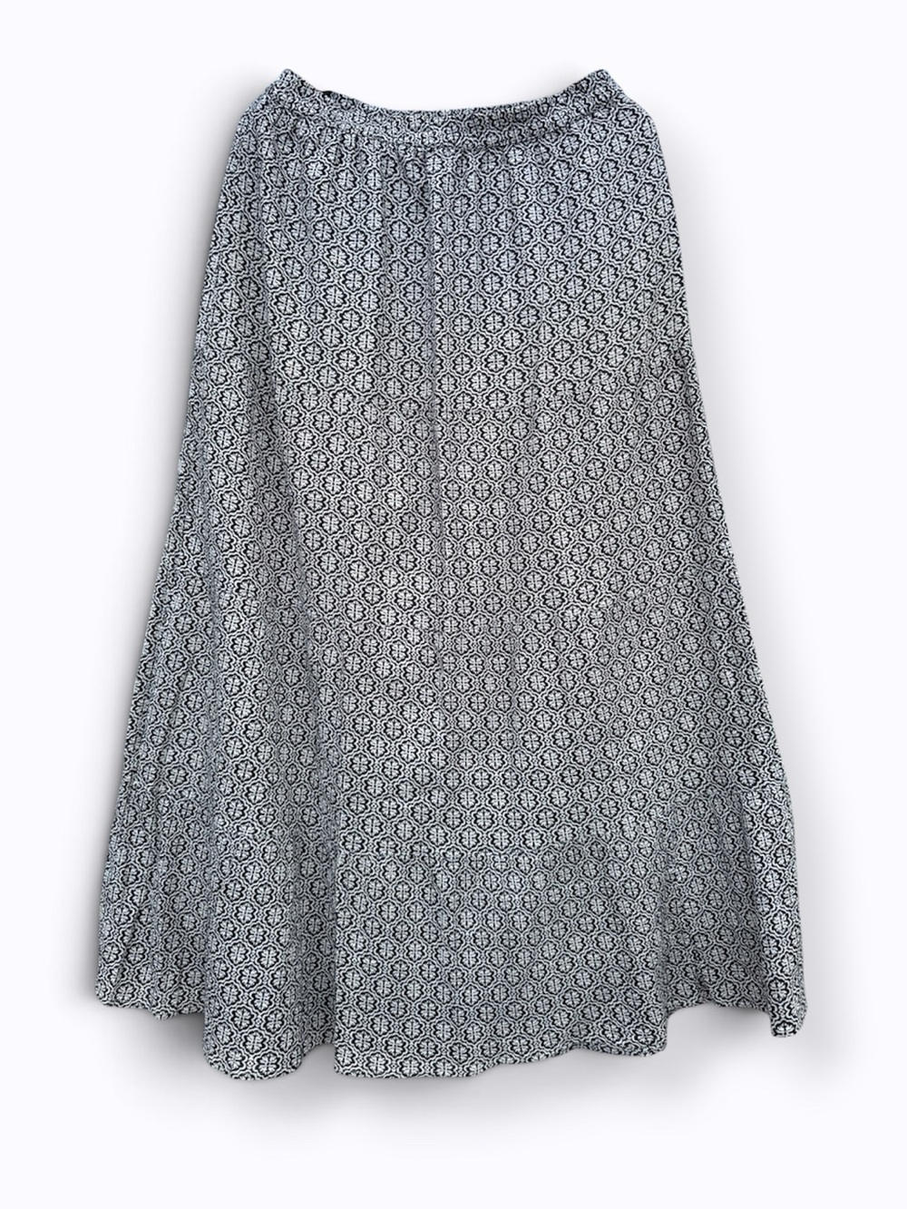 Vintage Old Navy Patterned Boho Maxi Skirt Size M